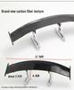 Compact Carbon Fiber Look Rear Spoiler: Punch-Free, Universal Mini Wing