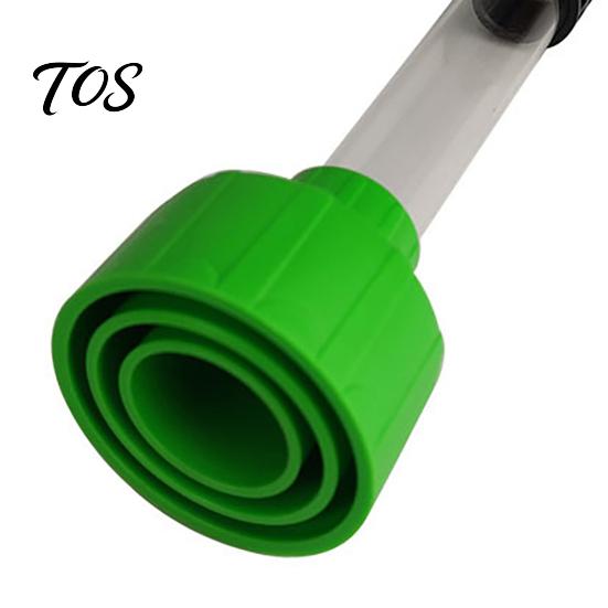 Diy Cooling Unit Tune Up Accessory AC Drain Line Cleaner Adapter, Universal Plastic Pipe Tool, HVAC to PVC Wet System Flush Tool Vac Attachment, 8.27