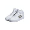Adidas Neo Hoops Mid 3.0 Удобные Спортивные Нескользящие Амортизирующие Прочные Средние Кроссовки для Скейтбординга Детские Кроссовки Белые HP2662