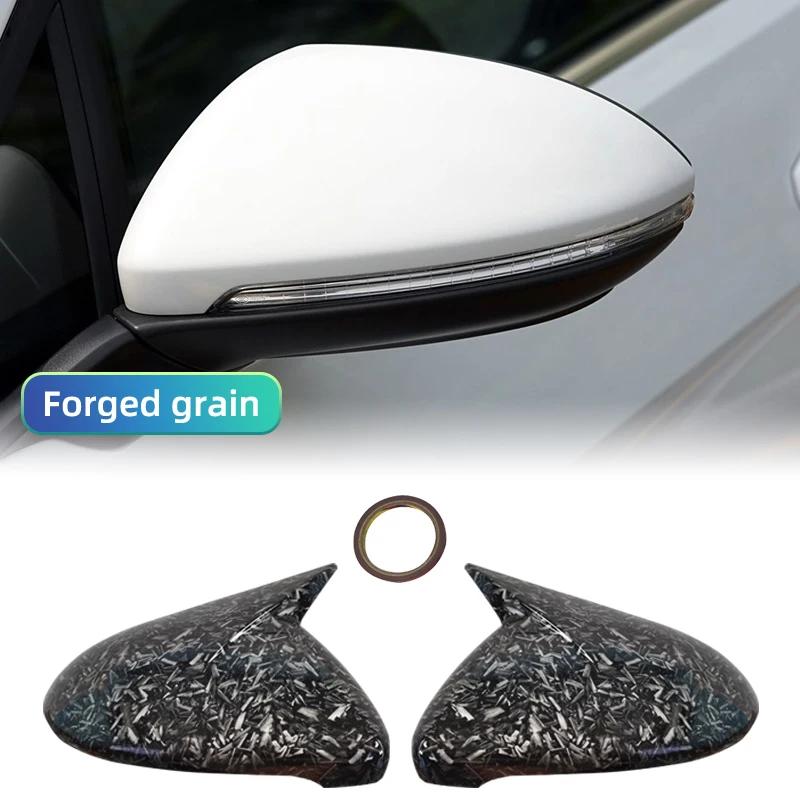Side Rearview Mirror Cap Wing Side Mirror Cover For VW Golf 7 MK7 MK7.5 GTI R GTE GTD 2014-2019 Replacement