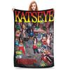 Katseye Gnarly Gabriela Одеяло Прекрасный Хаос Треклист Фланелевые Пледы Кондиционирование Декорация Мягкий Теплый Покрывало,