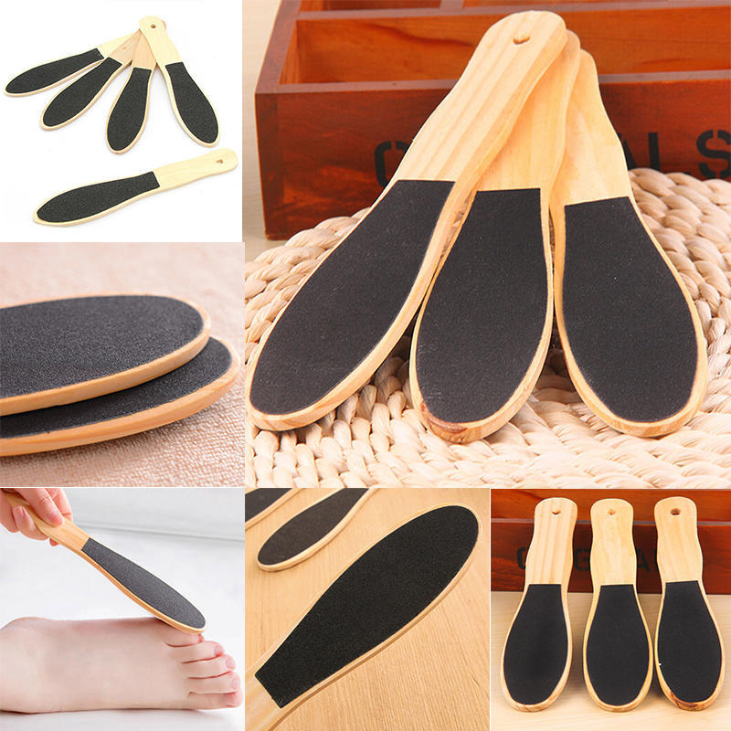 1 шт. экономичная двухсторонняя пилка для ног, средство для удаления омертвевшей кожи, скруббер для педикюра, инструмент