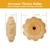 Wood Grooved Gear Curved Massage Stick Multi-Functional Trigger Point Massager  Legs