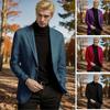 Casual Men's Suit Plus Size Jacket Formal Wear