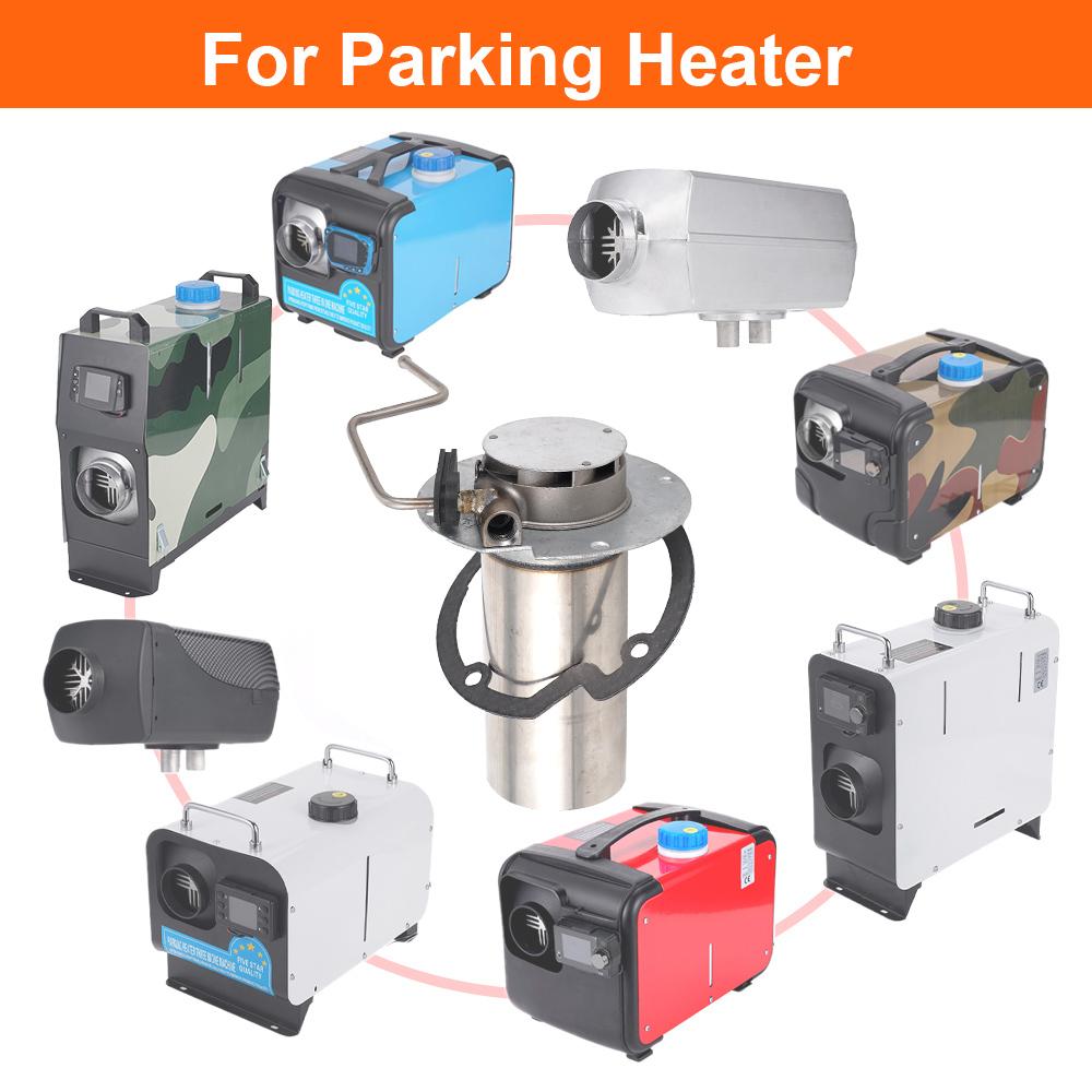 5KW Parking Heater Flat-Head Combustion Chamber Burner With Gasket For 12V24V Car Truck Van Camping Vehicle Heater Accessories