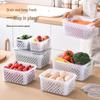 Wanmeng Airtight Rectangular Transparent Food Storage Container with Lid