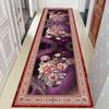 Ковер для прихожей в стиле бохо, ковер для гостиной, ковер с цветочным рисунком для спальни, полосатые противоскользящие кухонные коврики