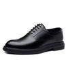 Leather Shoes Men's Business Inner Height Increase 8cm Casual Shoes Four Seasons Trend British Style Groom Wedding Shoes