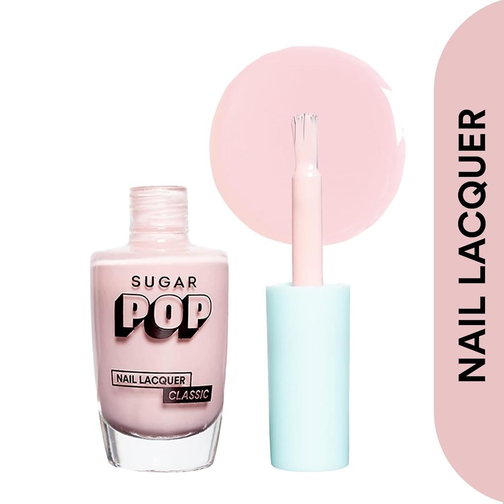 Лак для ногтей Sugar Pop 01 Весенний Цвет Ледяной Розовый Быстросохнущий Глянцевый Стойкий Устойчивый к Сколам Лак для Ногтей 10 мл