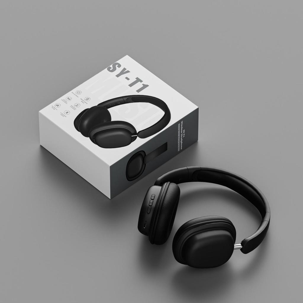 Беспроводные полноразмерные Bluetooth-наушники с микрофоном и большой батареей для игр