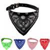 Triangle Bandana for Puppy Kitten Dog Bandana Dog Saliva Towel Dog Collars Pet Supplies