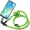 Case for Samsung Galaxy A16 4G/5G - Shockproof Protection with Green Lanyard - BOOLING