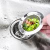 Kitchen Sink Drain Filter Stainless Steel Metal Mesh Drain Hole Filter Trap Bathroom Sink Strainer Drain Hole Floor Drain Covers