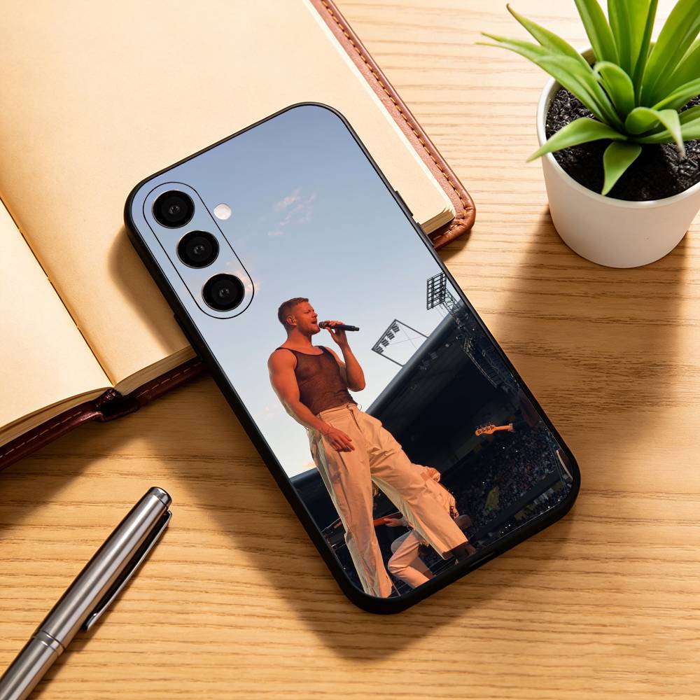 Чехол для телефона D-Dragons Dan Reynolds I-Imagine для Samsung Galaxy A73,A72,A71,A70,A53,A52,A51, Мягкий силиконовый черный чехол