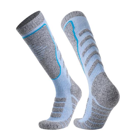 Thermal Ski Socks Women Winter Thickened Warm Socks Breathable Cotton Stretchy Sports Socks for Skiing Snowboarding