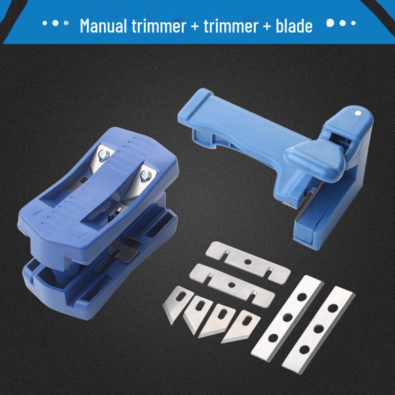 Деревообрабатывающий ручной триммер и рубанок, скребок для кромок