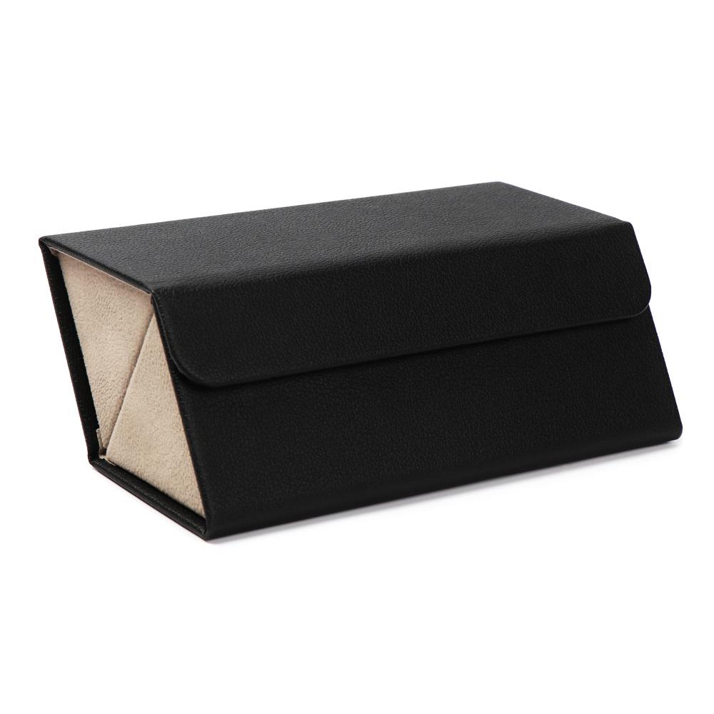 Portable Folding Glasses Organizer 2/3/6 Multi-slot Sunglasses Storage Display Travel PU Leather Glasses Case Box Home Storage