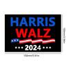 10 шт. в упаковке, наклейки на бампер автомобиля Kamala Harris Tim Walz, наклейки-пародии 2024 года, наклейки поддержки Harris Walz, наклейка