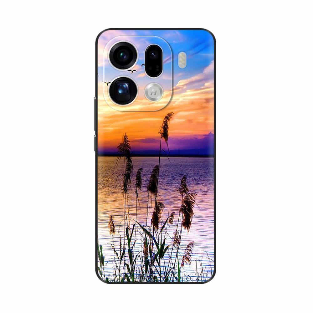 Чехол для OPPO Find X9 Pro Милые Цветы Мультяшная Задняя Крышка Для OPPO Find X9 Чехлы FindX9 Pro Ударопрочные Чехлы для Телефона Funda Оболочки