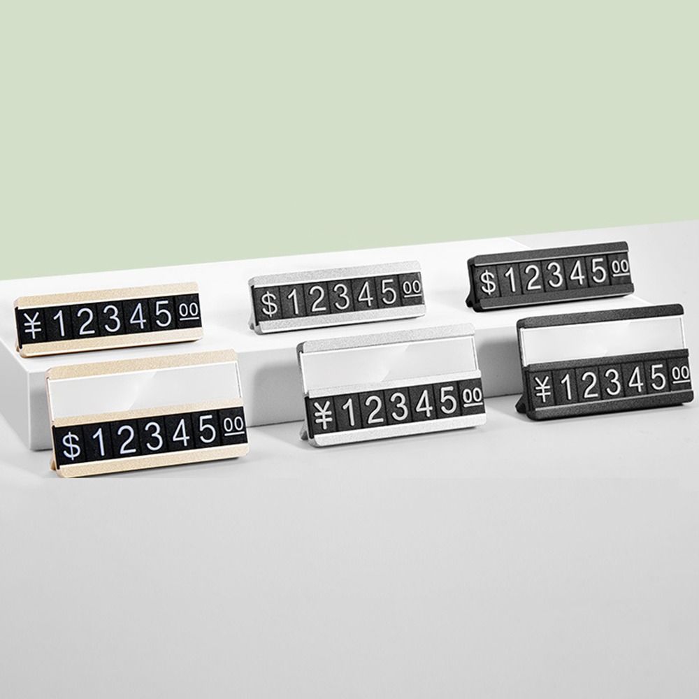 Metal Price Tag DIY Display Tag Simple Display Tag Rack  Jewelry