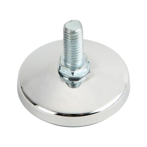 Doshisha Luminous Rack Steel Rack Circular Adjuster (5.5cm Diameter, 1 Piece) for Increased Stability and Anti-Tip Preventive Feature. Made of Polypro