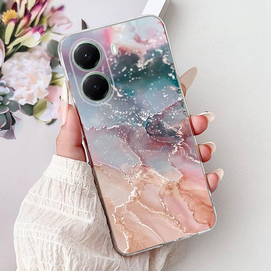 Для Xiaomi Poco X7 Pro PocoX7 5G Крутой Чехол для Телефона с Рисунком Дракона и Тигра Для Xiaomi Poco X 7 X7Pro Мягкие Силиконовые TPU Чехлы