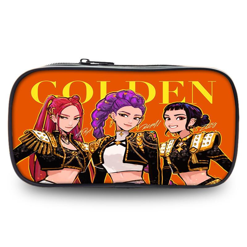Пенал Kpop Demon Hunter Girls из Оксфордской Ткани для Студентов и Коллекционеров