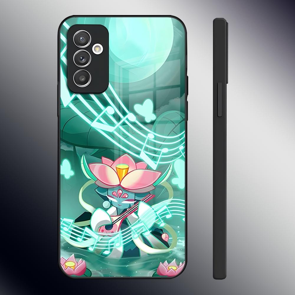 Корейская игра C-Cookie Run Kingdom Чехол для телефона Samsung S24 Ultra S23 S22 S20 Fe S21 Plus A54 A34 A24 A53 A13 A16 Стеклянная крышка