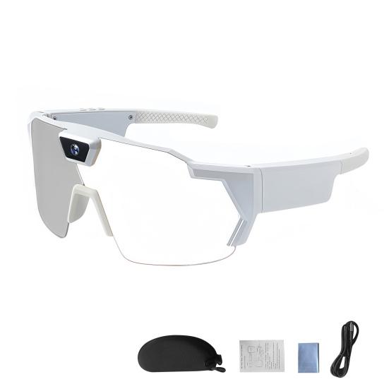 4K POV Glasses Smart Baseball Sunglasses with Camera Photos Audios Videos Recording Lightweight Men Women Camera Wearable Eyewear