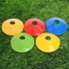10pcs Disc Cone Set Soccer Training Sign Discs PE Pressure Resistant Cones Marker  Outdoor Training