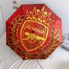 1 PC Automatic Folding Umbrella - Arsenal F Custom Name Pattern, Portable & Foldable Design with 8 Ribs, Christmas Birthday Gifts