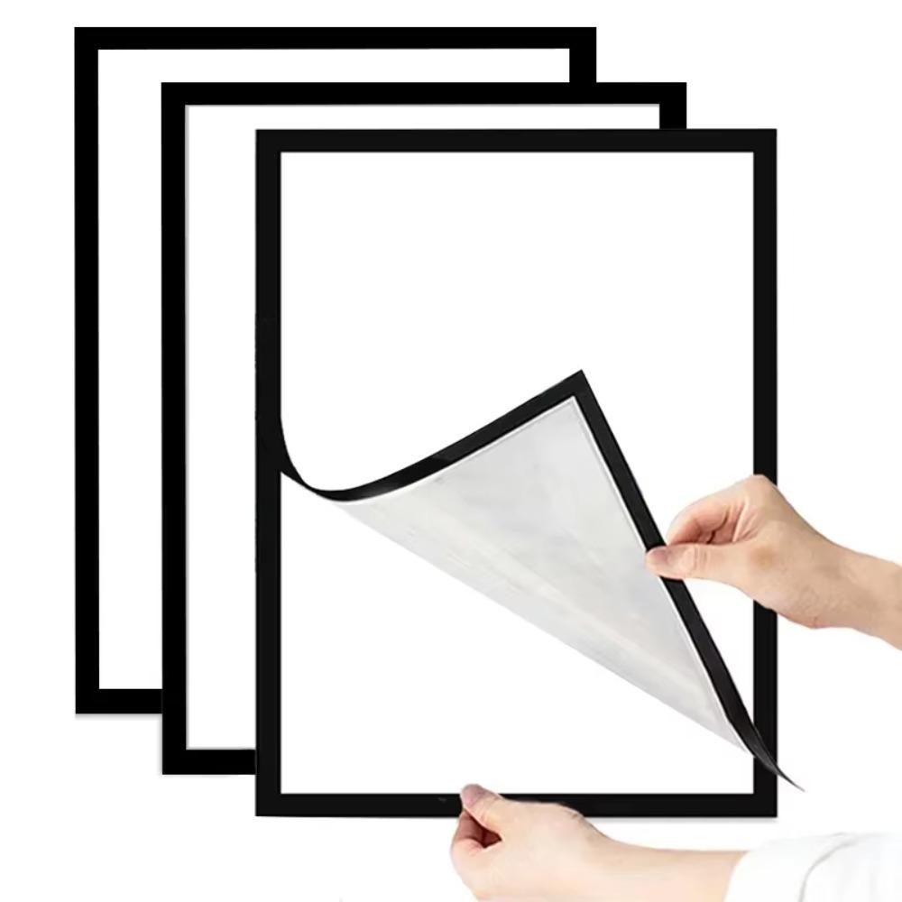 3 шт. Квадратная магнитная рамка для фотографий, Портативная рамка для плакатов и фотографий, Креативная рамка для наград, Холст для живописи
