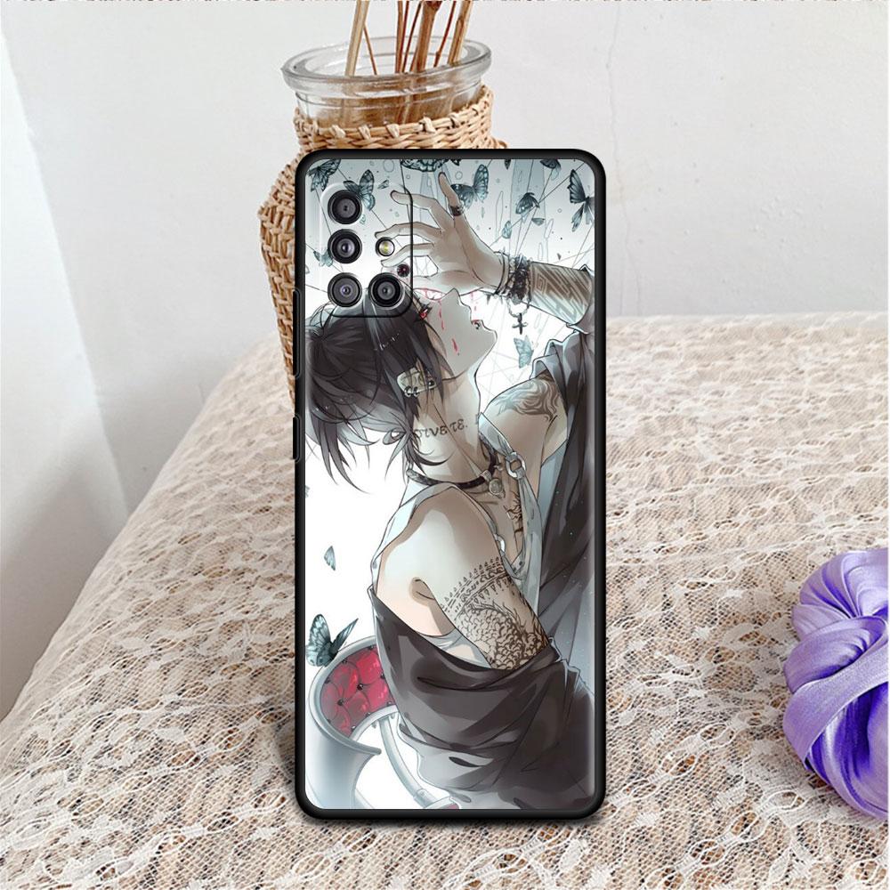 Чехол для Samsung Galaxy A52 A12 A51 A32 A71 A21s A22 A11 A02s A03 A23 A13 A53 A41 A31 A72, мягкий чехол для телефона в стиле аниме Tokyo Ghoul Sac
