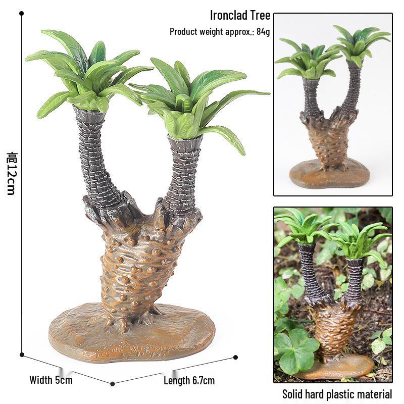 International Tree Simulation Toy Set: Cactus, Juniper, Yellow Maple, Redwood, Elm, Pine, Red Maple