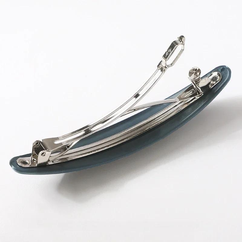 Сплошной цвет, зажим для хвоста, модные простые заколки для укладки волос, шпилька для женщин и девочек, аксессуары для укладки волос, головные уборы