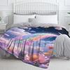 Dreamy Flannel Blanket Bedroom Blanket, Iving Room,sofa Blanket,student Nap,office Nap,camping Trip,children's Gift