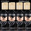 MOC WW2 German Military Soldiers Figures Building Blocks Officer Army Infantry Cap Map Printed Tiles Bricks Toys Boys Gift