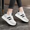 Новая дорожная обувь для женщин, весенне-летняя белая обувь, увеличивающая рост, универсальная дышащая износостойкая обувь для пап на толстой подошве