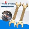 Explosion-Proof Beryllium Bronze Double Open-End Wrench