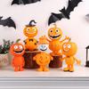 Decorative Knick-knacks Cartoon Pumpkin Man Statue Cute Figurine Resin Crafts for Halloween Decoration Evenements Kids Gift