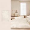 Cream Style Rugs for Bedroom Thick Plush Study Floor Mat Large Area Living Room Decoration Anti-slip Carpet Home Fluffy Soft Rug