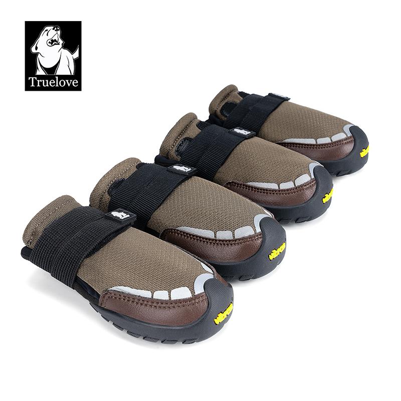 Truelove Обувь для животных Подошва Vibram Светоотражающая Прочная Противоскользящая Мягкая Сетка Нейлон Удобная Для улицы НОВИНКА 2/4 шт. Тренировочная TLS4862
