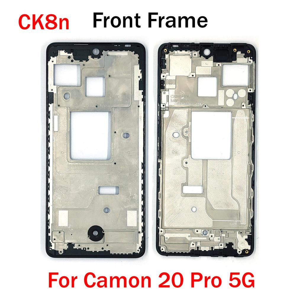 Middle Frame For Tecno Camon 15 16 18 20 30 Pro Premier LCD Front Frame Housing Bezel Repair Parts
