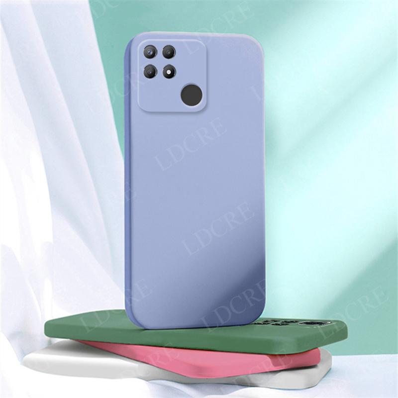 Для Xiaomi Redmi 10C чехол силиконовый мягкий TPU простой резиновый защитный чехол Redmi 10C 10 9 9C 9T 9A 12C чехол для Redmi 10C чехол