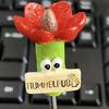 Поилка для пчел Цветочная поилка из смолы для пчел Уличная станция для питья опылителей для садовых пчел и бабочек