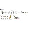 KATO 1/87 Waterfowl 6-606 Diorama Supplies