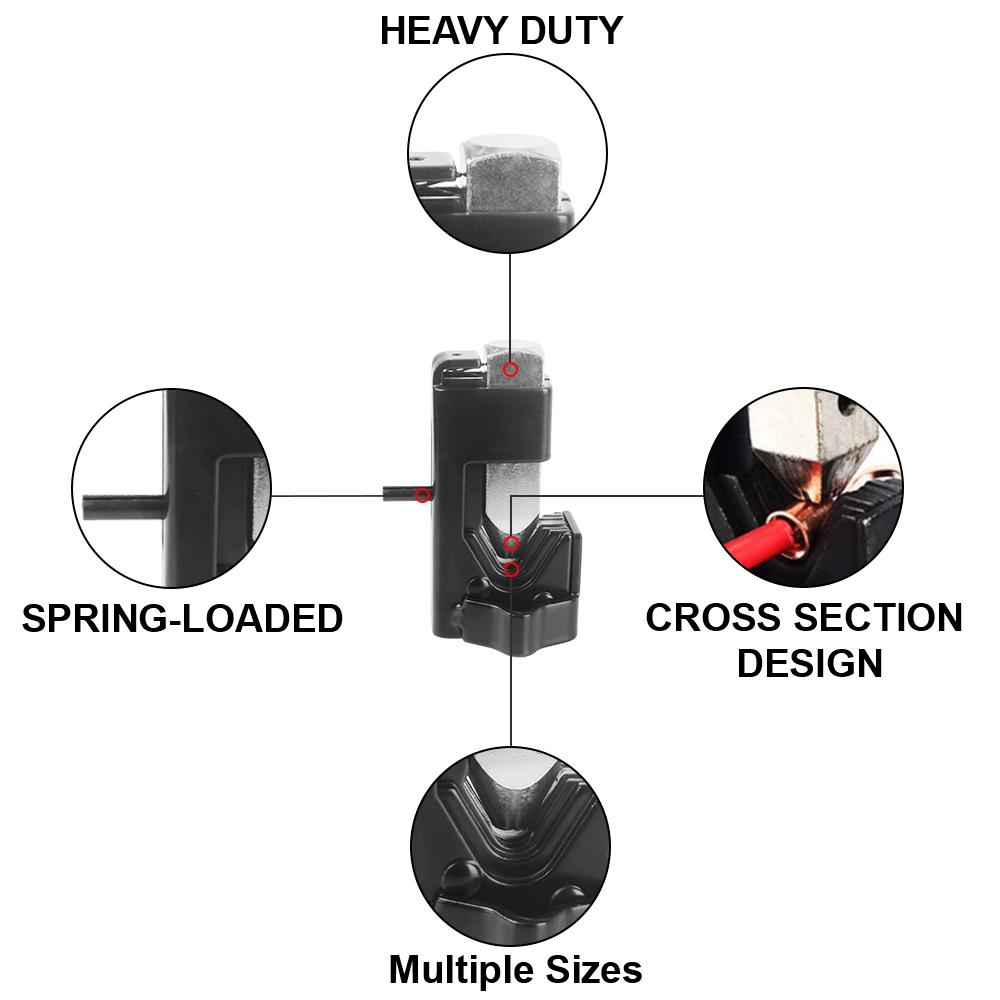 Электрические клеммы подходят для кримпера-молотка, кримпера для клемм, инструментов для обжима проводов, ручного инструмента для установки, универсального