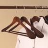 2pcs Wooden Coat Hanger Luxury Suit Hangers for Clothes Closet Wardrobe Organizer Wide Shoulder Suit Hanger