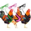 Pet Mesh Soft Harness With Leash Small Animal Vest Lead For Chicken Adjustable Rope With Leash And Matching Belt Hen Pet Vest