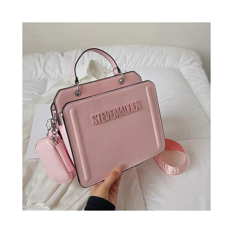 (Pink) Steve Women Madden Fashion Square Bag